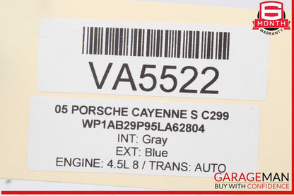 03-10 Porsche Cayenne S 955 957 Front Prop Propeller Drive Axle Shaft Driveshaft