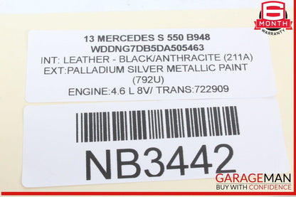 10-14 Mercedes W221 S550 CL550 Multifunction Switch Knob Control Trim Assembly