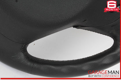 11-17 BMW X3 Front Left Driver Side Steering Wheel Leather Black OEM