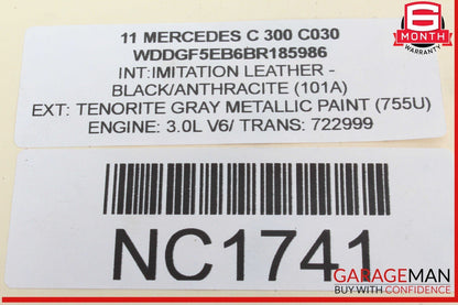08-17 Mercedes W204 C300 C350 Trunk Lid Latch Lock Actuator 2047500185 OEM