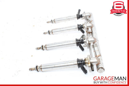11-19 Mercedes W218 CLS550 E550 Left Side Fuel Injection Rail Line w/ Injectors