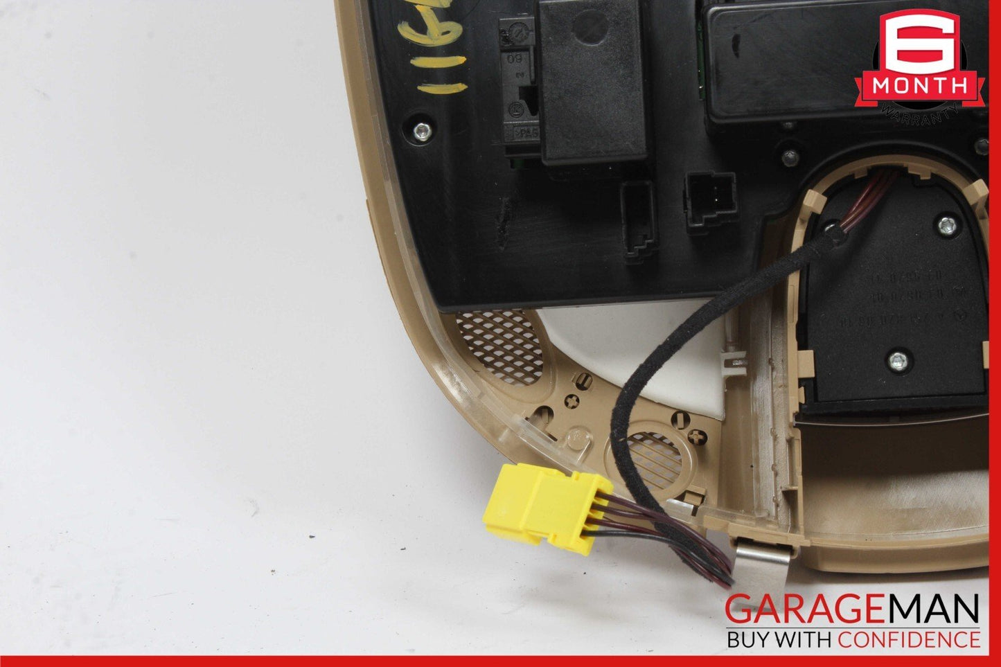 06-13 Mercedes X164 GL450 R500 R63 AMG Front Top Overhead Dome Light Lamp Brown