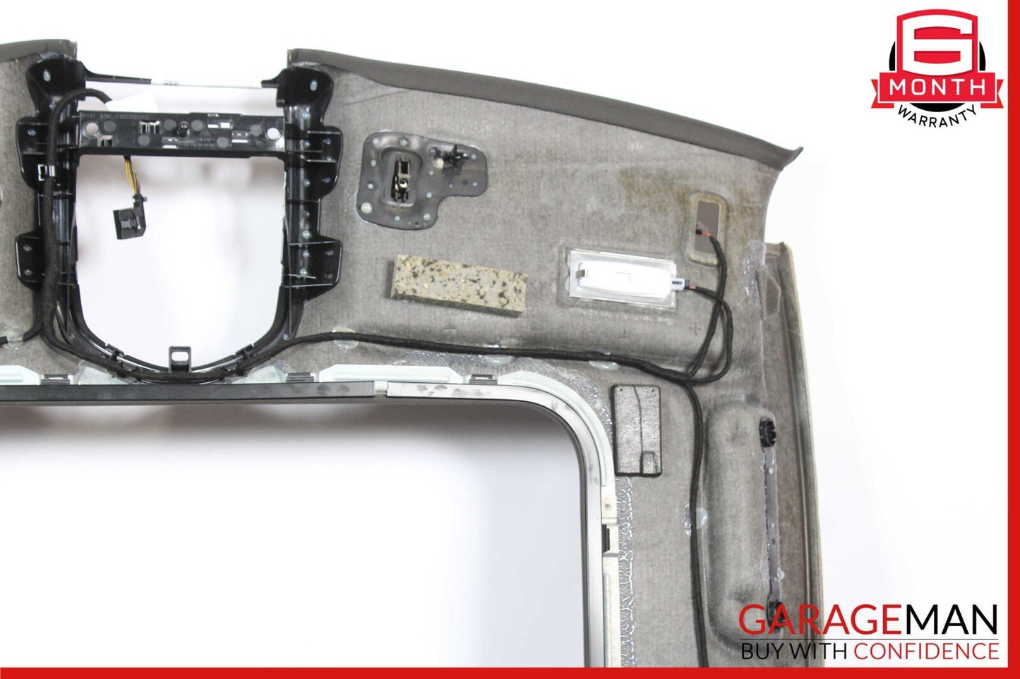 15-18 Porsche Macan 95B Headliner Pillar Trim Panel Cover Set Grey OEM