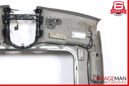 15-18 Porsche Macan 95B Headliner Pillar Trim Panel Cover Set Grey OEM