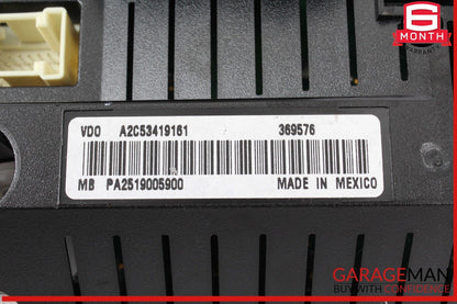 09-13 Mercedes X164 GL450 R350 GL550 Instrument Speedometer Cluster OEM