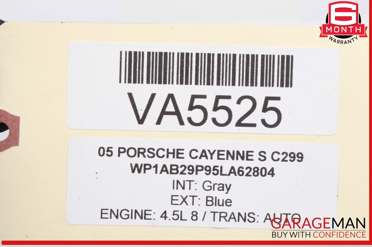 03-10 Porsche Cayenne S 955 957 Front Right and Left Side Shock Strut Absorber