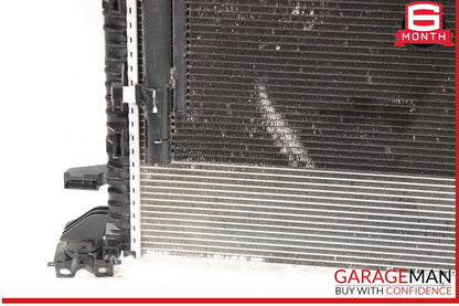 12-18 Audi A6 A7 Engine Radiator Condenser Cooler Fan Assembly OEM