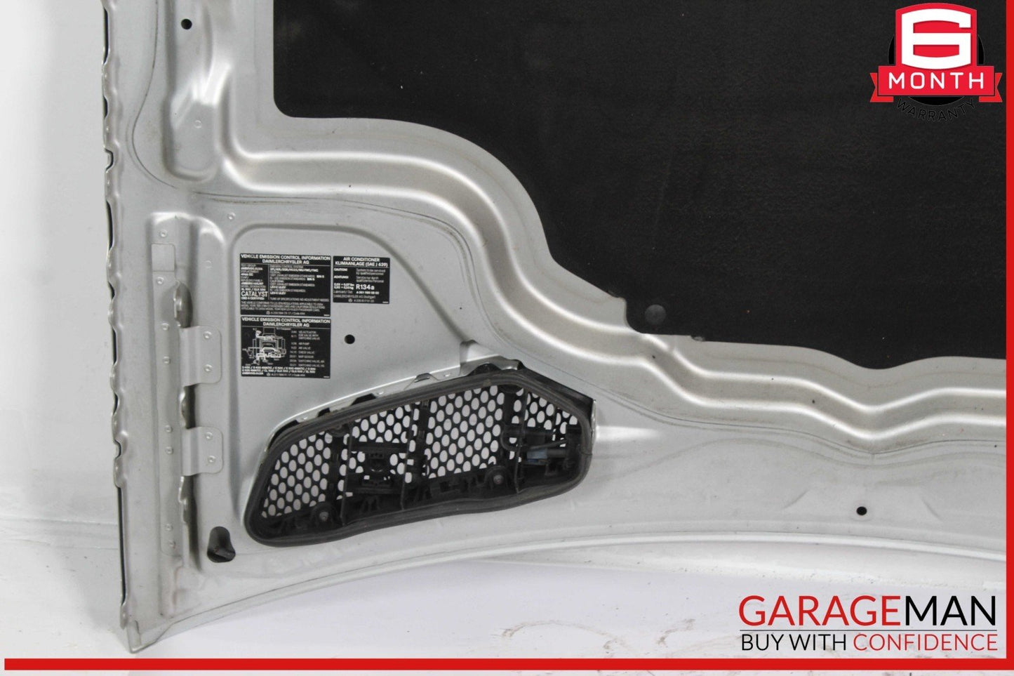 03-08 Mercedes R230 SL500 Front Hood Bonnet Cover Panel Assembly OEM