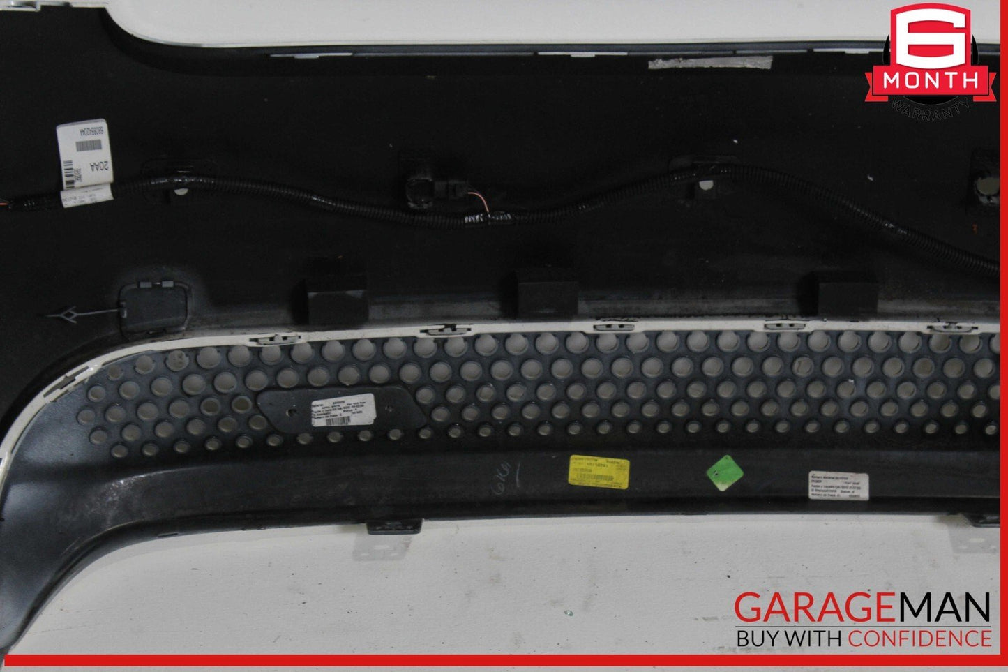 13-17 Fiat 500 Rear Bumper Cover Assembly White OEM