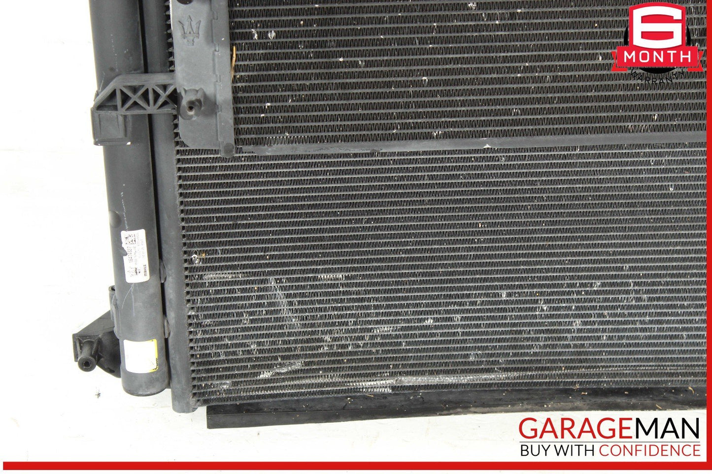 14-22 Maserati Ghibli Quattroporte Water Cooling Radiator A/C Condenser OEM