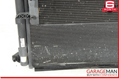 14-22 Maserati Ghibli Quattroporte Water Cooling Radiator A/C Condenser OEM