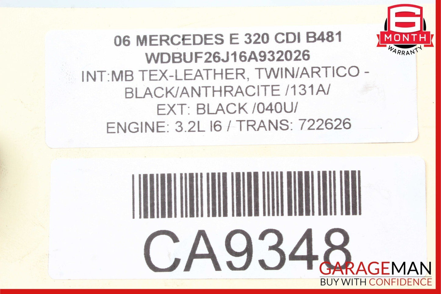 03-12 Mercedes W211 E320 E350 CLS550 Front Left Driver Side Knuckle Spindle OEM