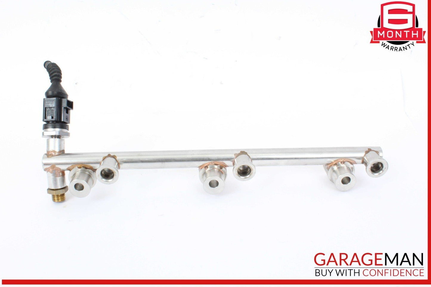 09-16 Porsche Cayenne 958 Audi S4 Lower Fuel Injector Rail 03H133317P OEM