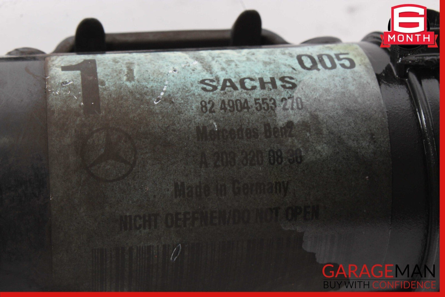 01-05 Mercedes W203 C240 Sachs Front Right & Left Shock Absorber Spring Set