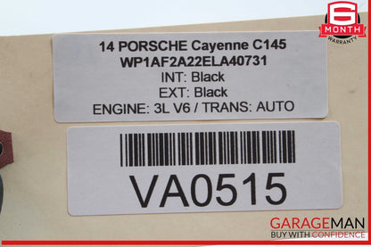 11-18 Porsche Cayenne 958 Front Left Driver Side Spindle Knuckle Hub Bearing OEM