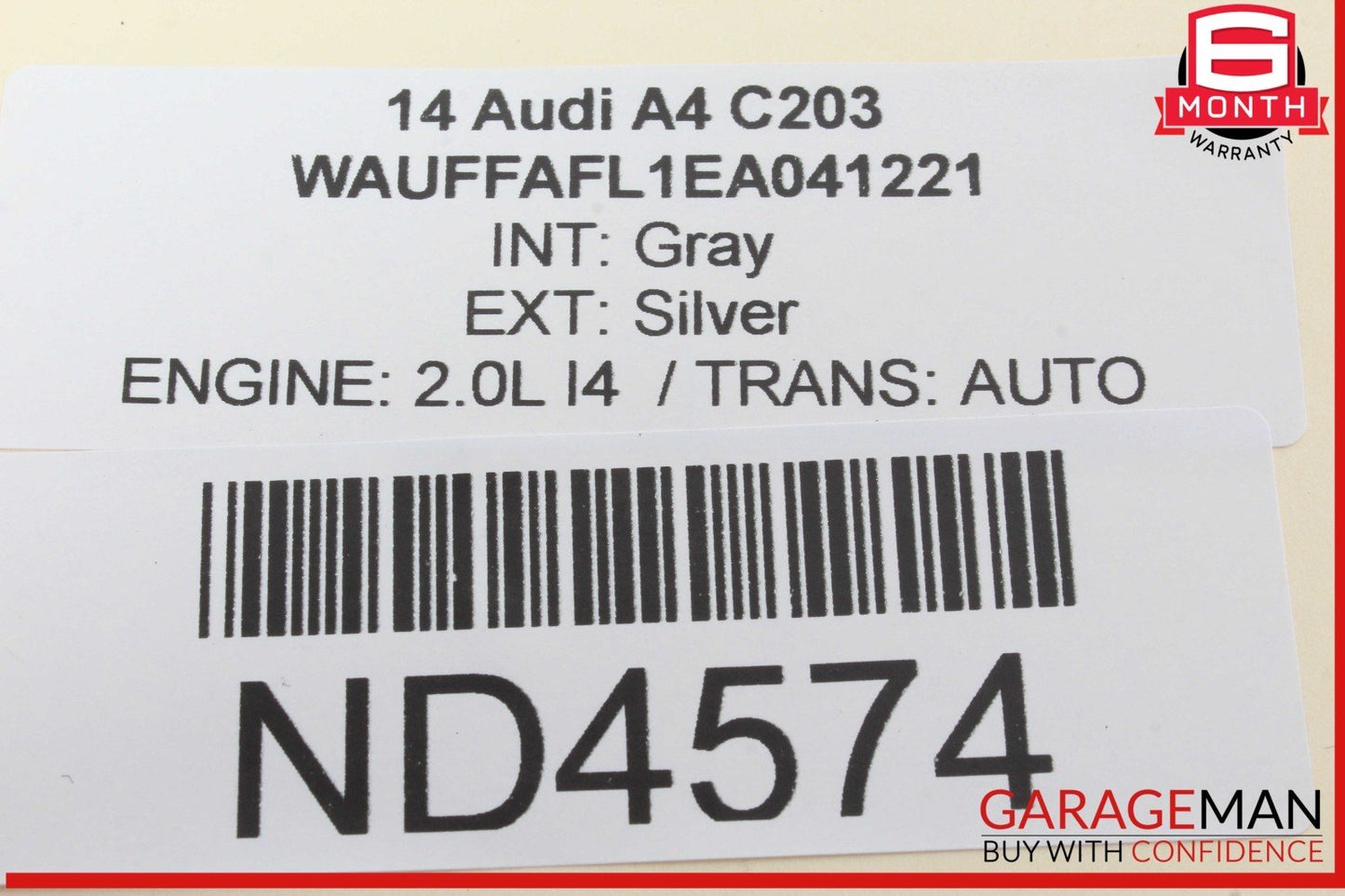 13-16 Audi A4 Speedometer Instrument Cluster Gauge 8K0920983F OEM