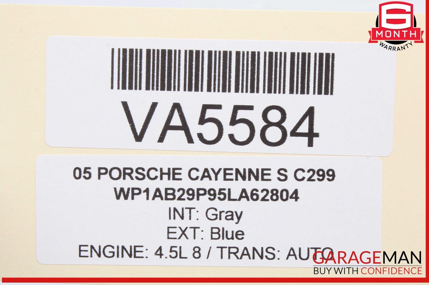 03-06 Porsche Cayenne S 955 Ignition Coil Coils Set of 8 0040102012 OEM