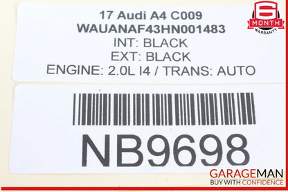 17-24 Audi A4 Quattro Front Right & Left Side Door Panel Audio Speaker Speakers