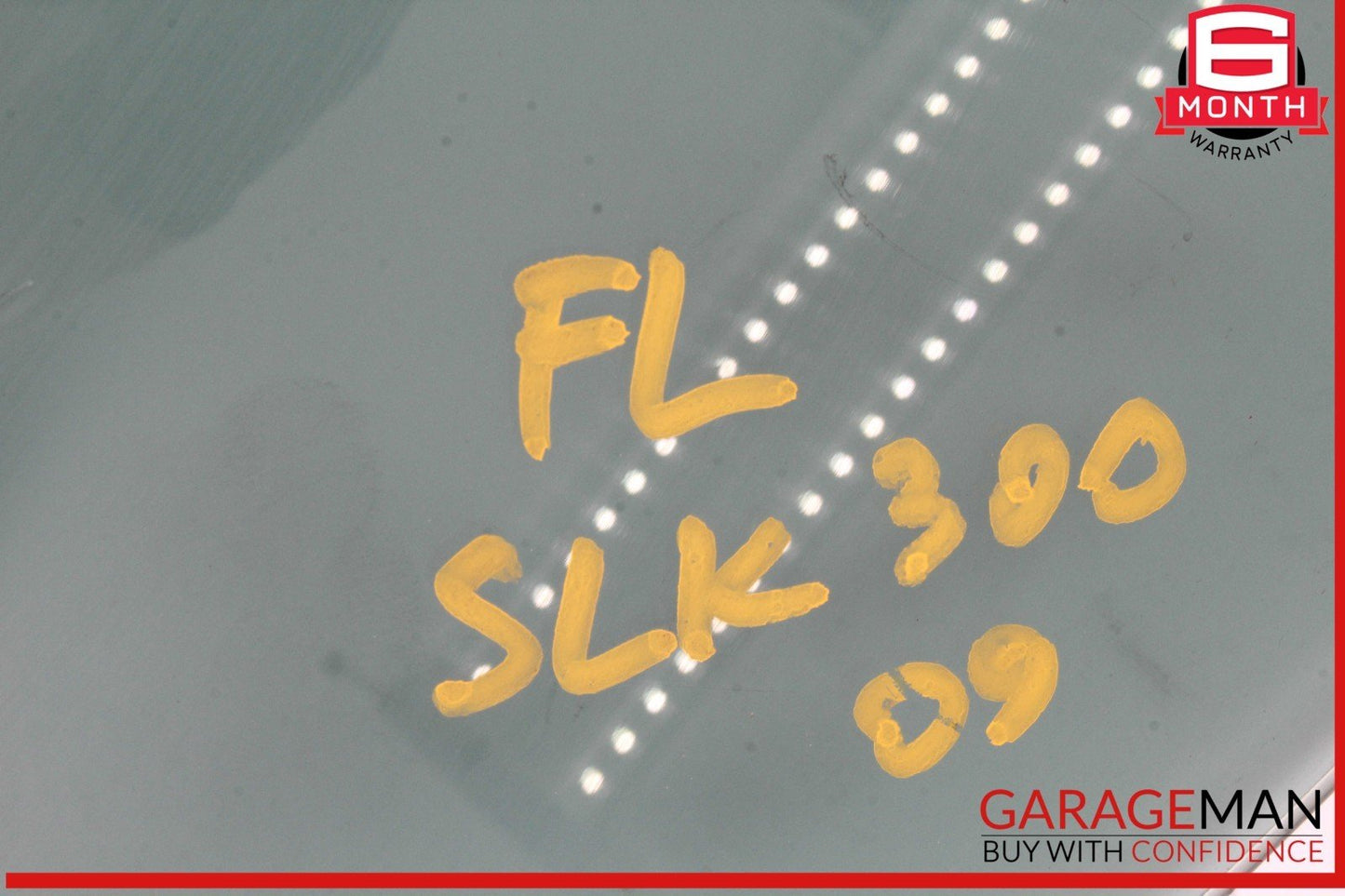 05-11 Mercedes R171 SLK300 Front Left Driver Side Door Window Auto Glass OEM
