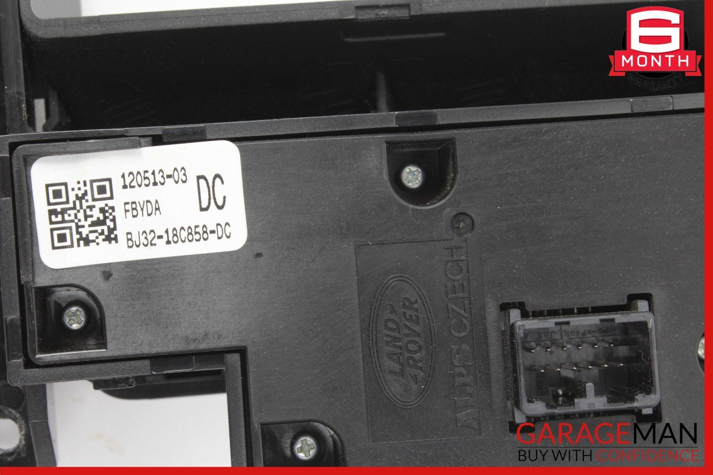 12-13 Range Rover Evoque Front Display Surround Trim Bezel w/ Control Switch OEM