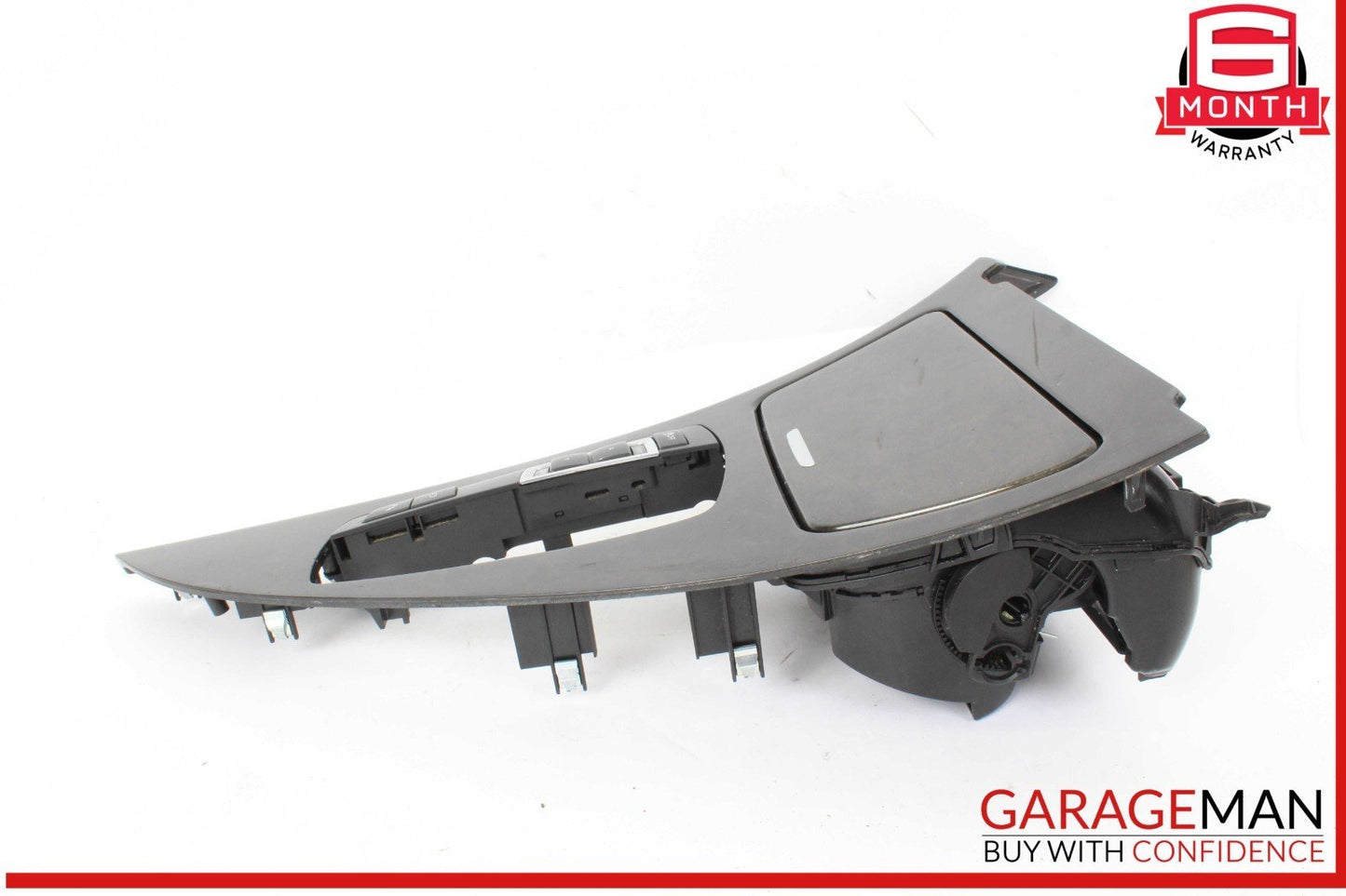 12-18 BMW 640i 650i Front Center Console Trim Panel Shifter Bezel Cup Holder OEM