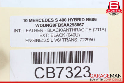 10-13 Mercedes W221 S400 Hybrid Engine Motor Wiring Harness 2721507533 OEM