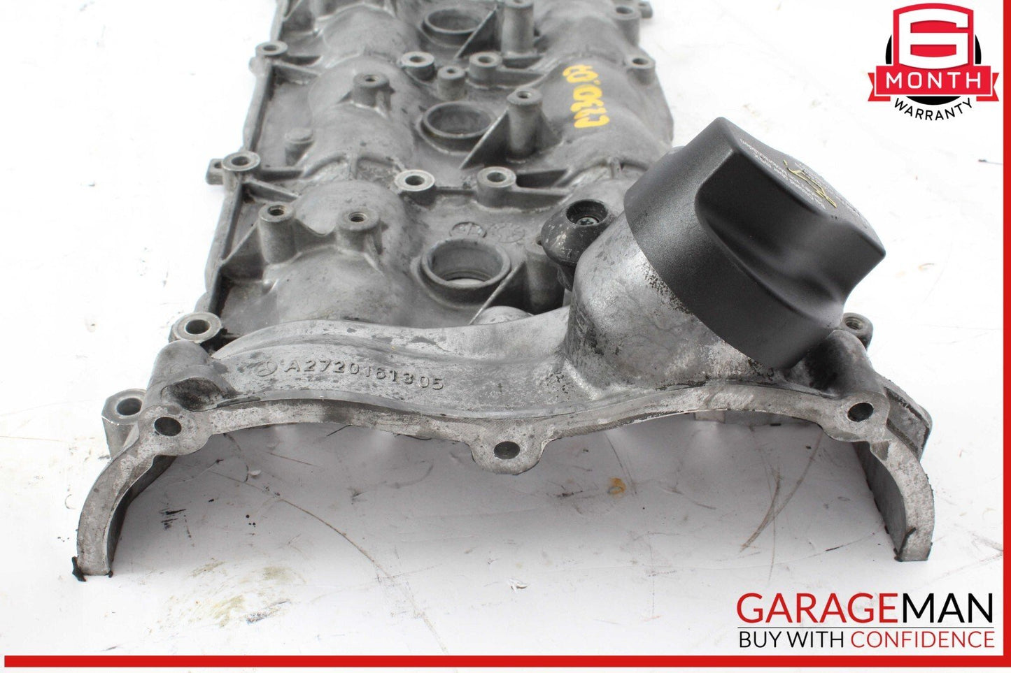 06-13 Mercedes W203 C230 Right Side Engine Motor Cylinder Head Valve Cover OEM