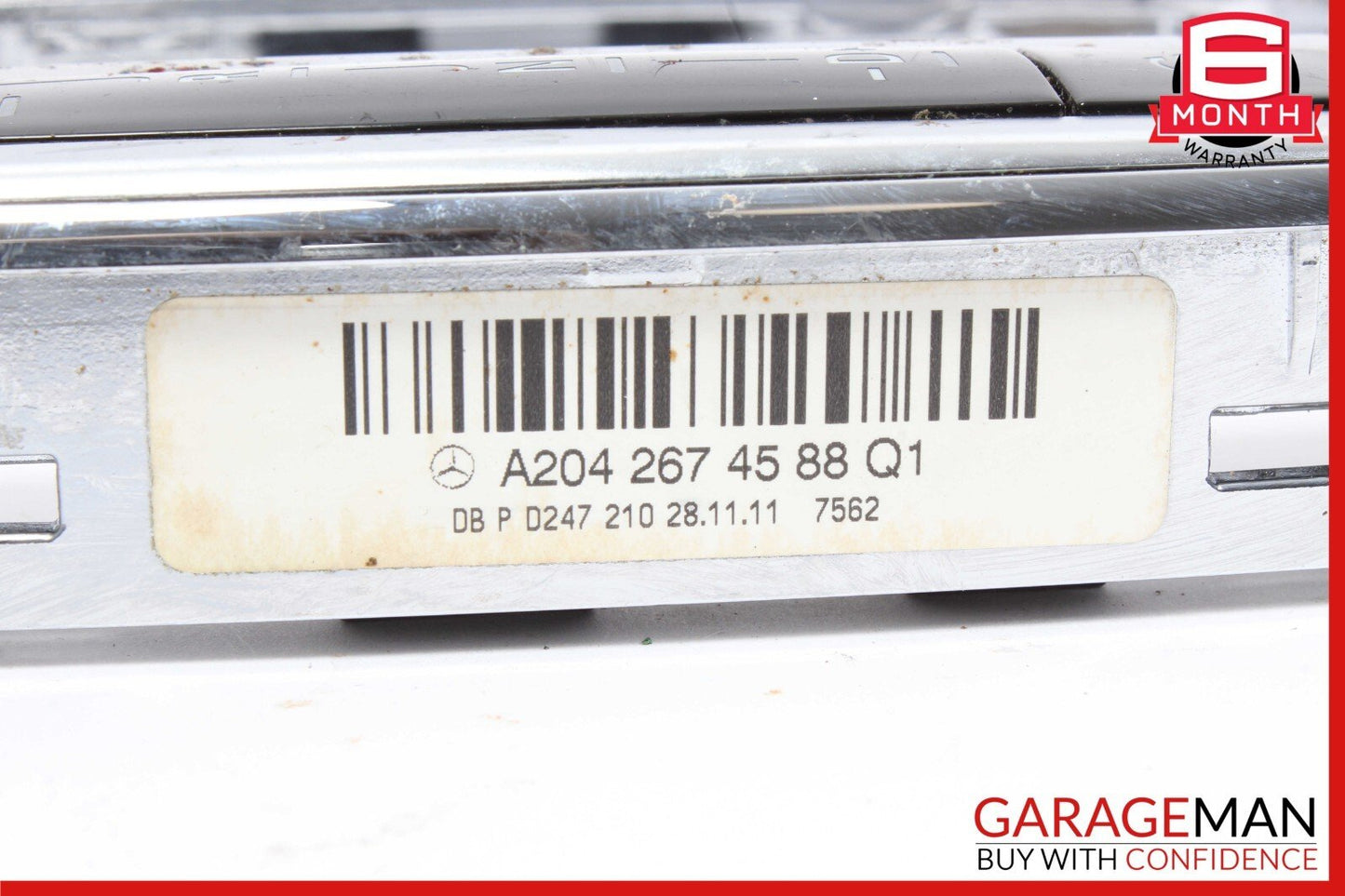 08-14 Mercedes C250 C300 GLK350 E350 Center Console Shift Shifter Trim Bezel