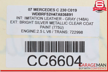 05-09 Mercedes W203 C230 C350 CLK350 Engine Radiator Cooling Fan Motor OEM