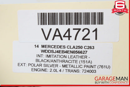 14-19 Mercedes W117 CLA250 Front Right Wheel Spindle Knuckle Hub Bearing OEM