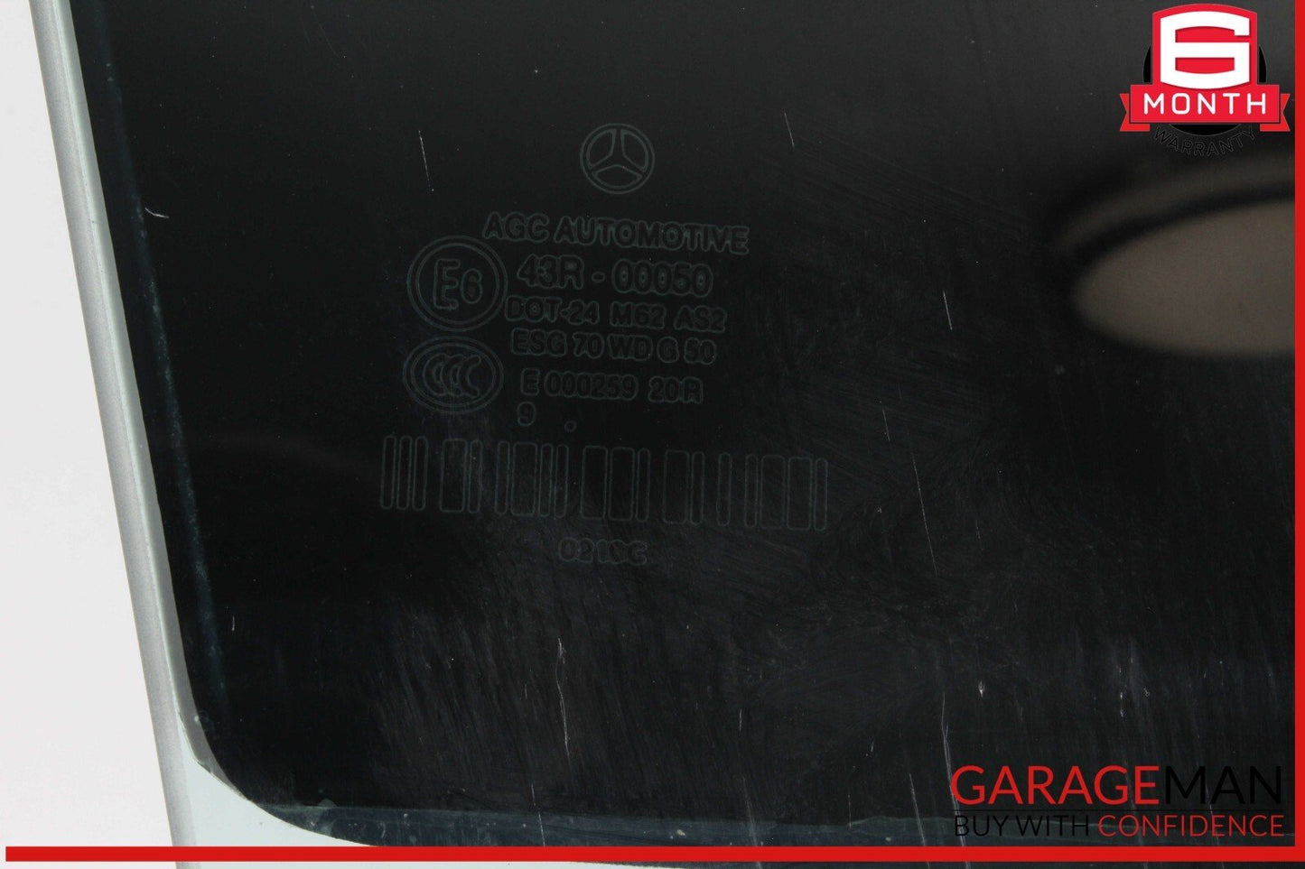 11-17 Mercedes W207 E350 E550 Convertible Door Window Glass Front Right Side OEM