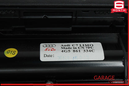 12-18 Audi A6 S6 Rear Right Passenger Side Interior Door Panel 4G0867222 OEM