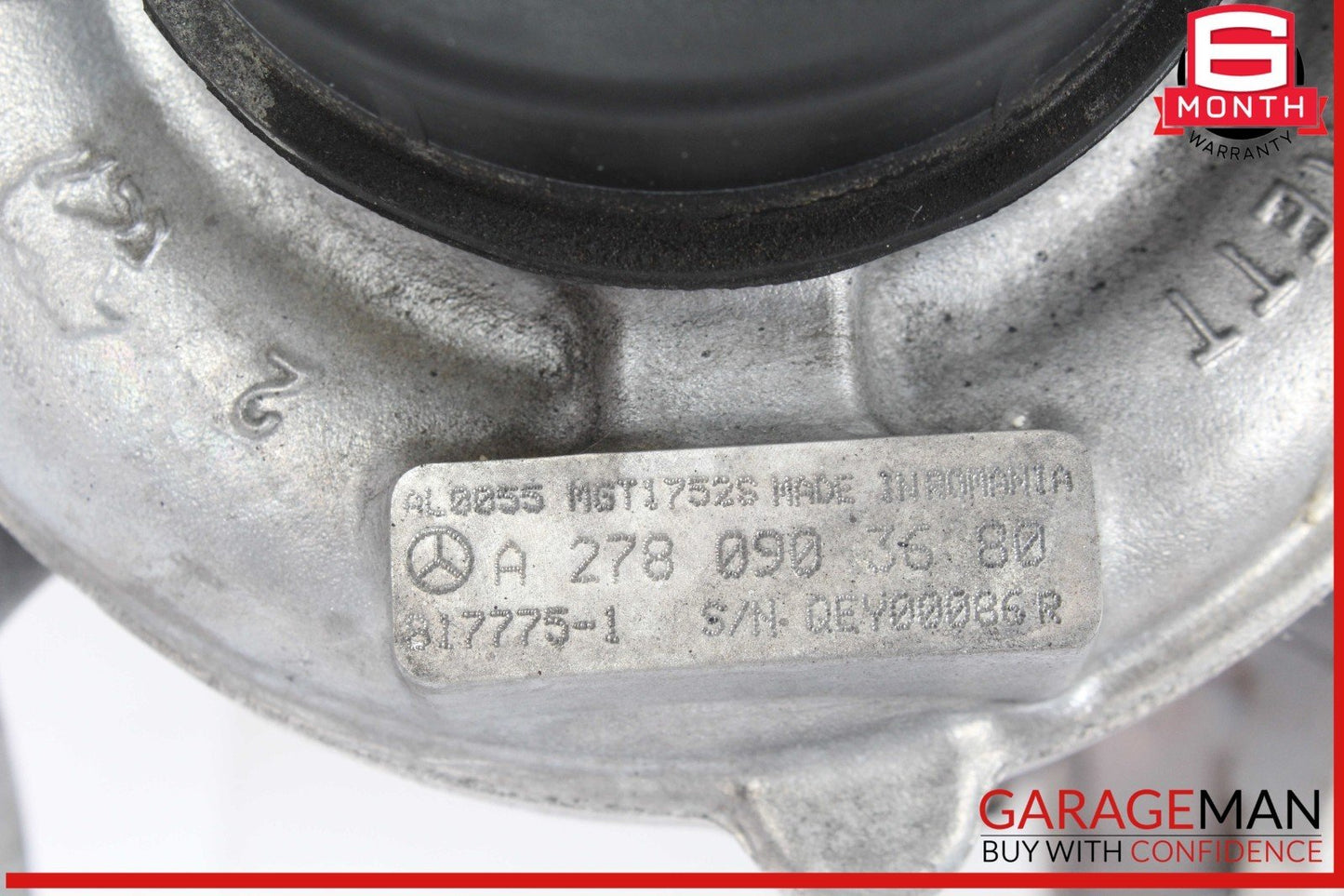 12-18 Mercedes W218 CLS550 E550 M278 Right Turbocharger Turbo Charger Manifold