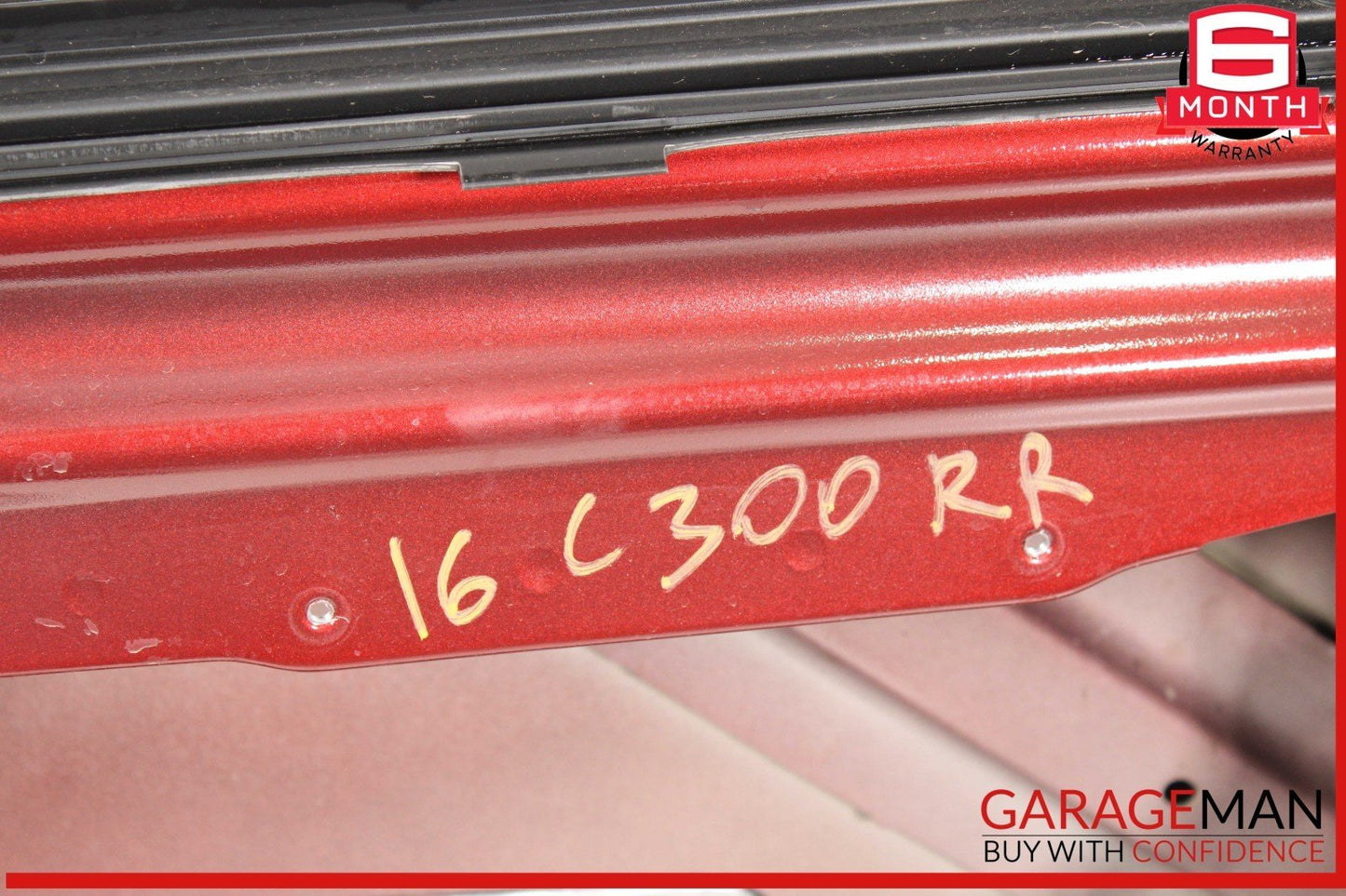 15-21 Mercedes W205 C300 C400 Sedan Rear Right Passenger Side Door Shell OEM