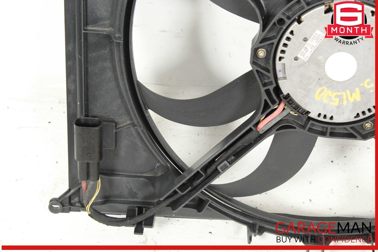 06-11 Mercedes W164 ML500 Engine Cooling Fan Motor Shroud OEM