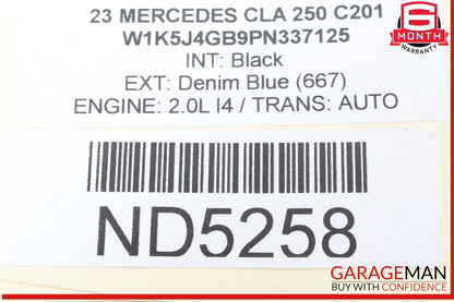 20-23 Mercedes W118 CLA250 Front Left Driver Side Spindle Knuckle Wheel Hub OEM