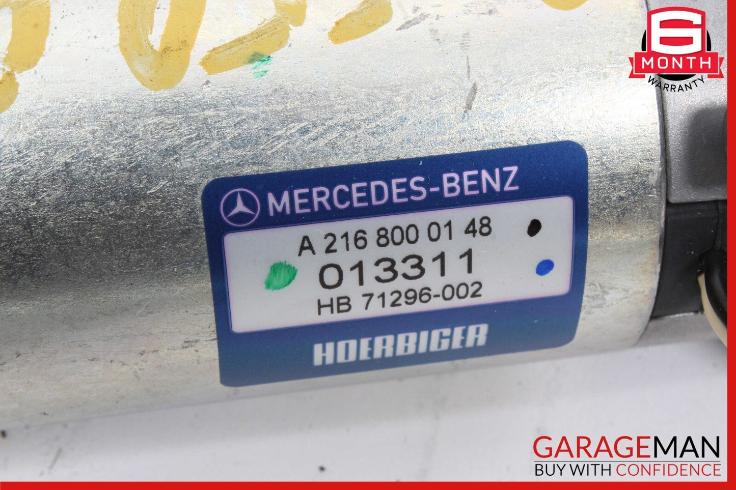 07-14 Mercedes W216 CL550 Trunk Lid Hydraulic Cylinder Lift Pump Motor Assy