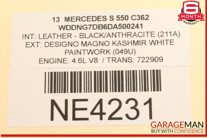 07-13 Mercedes W221 S550 Front Left Side Headlight Head Light Support Bracket