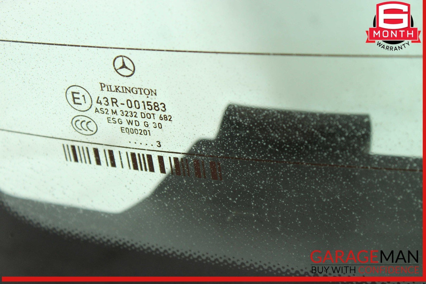 12-20 Mercedes R172 SLK250 SLC43 AMG SLC300 Rear Back Windshield Glass OEM