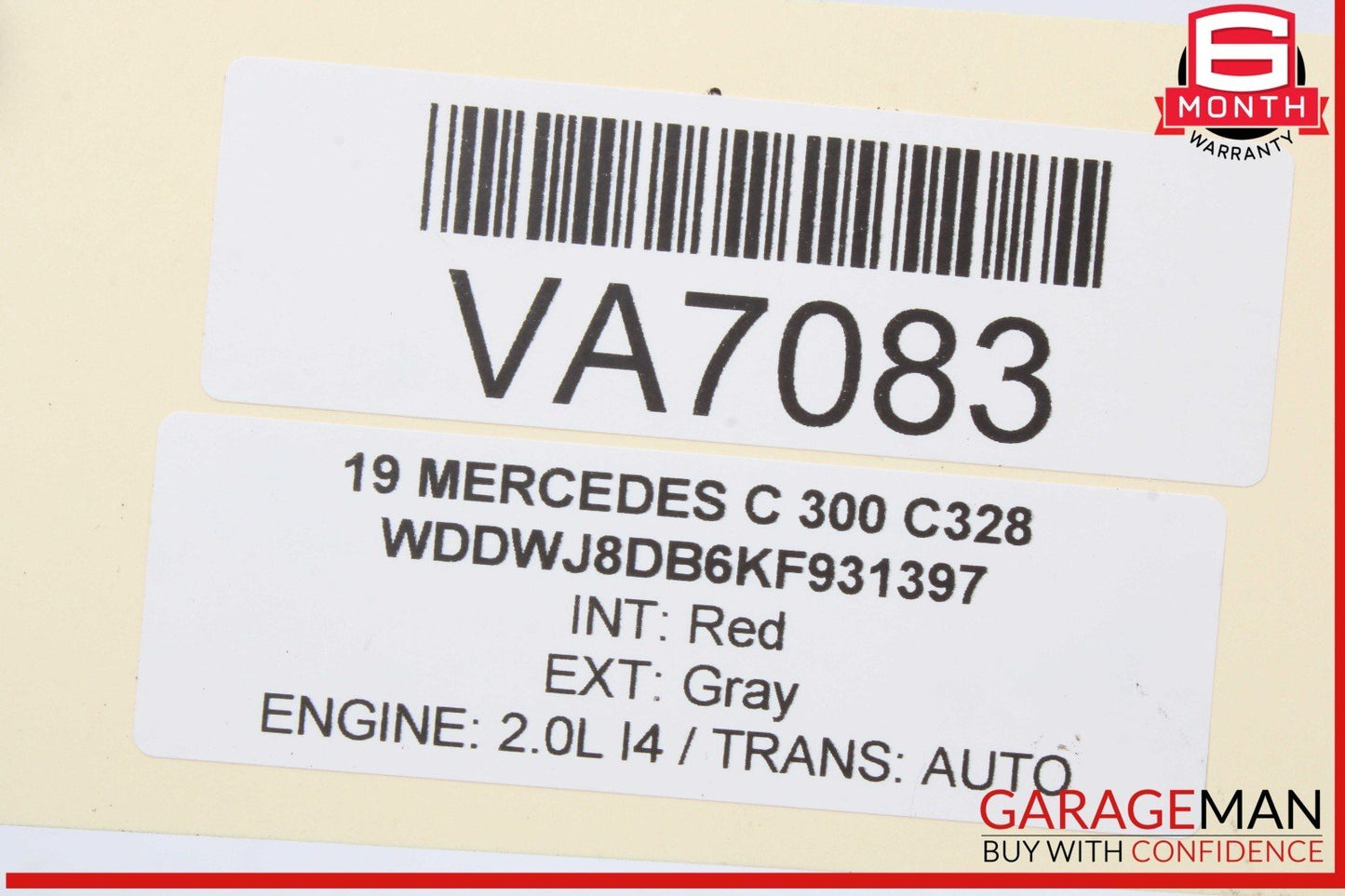 15-20 Mercedes W205 C300 C400 Front Left Driver Side Curved Control Arm OEM