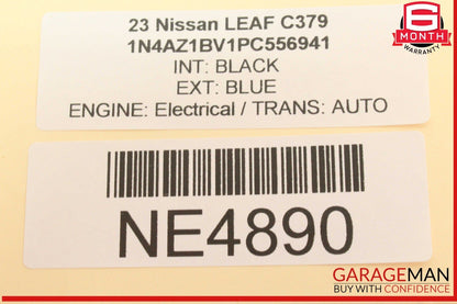 13-24 Nissan Leaf Rear Left Driver Side Window Regulator w/ Motor OEM