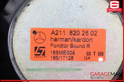 03-06 Mercedes W211 E320 4MATIC Rear Right & Left Side Door Audio Speaker Set