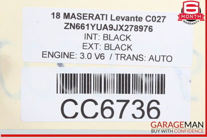17-20 Maserati Levante Ghibli 3.0L Gas Fuel Tank Reservoir Assembly OEM