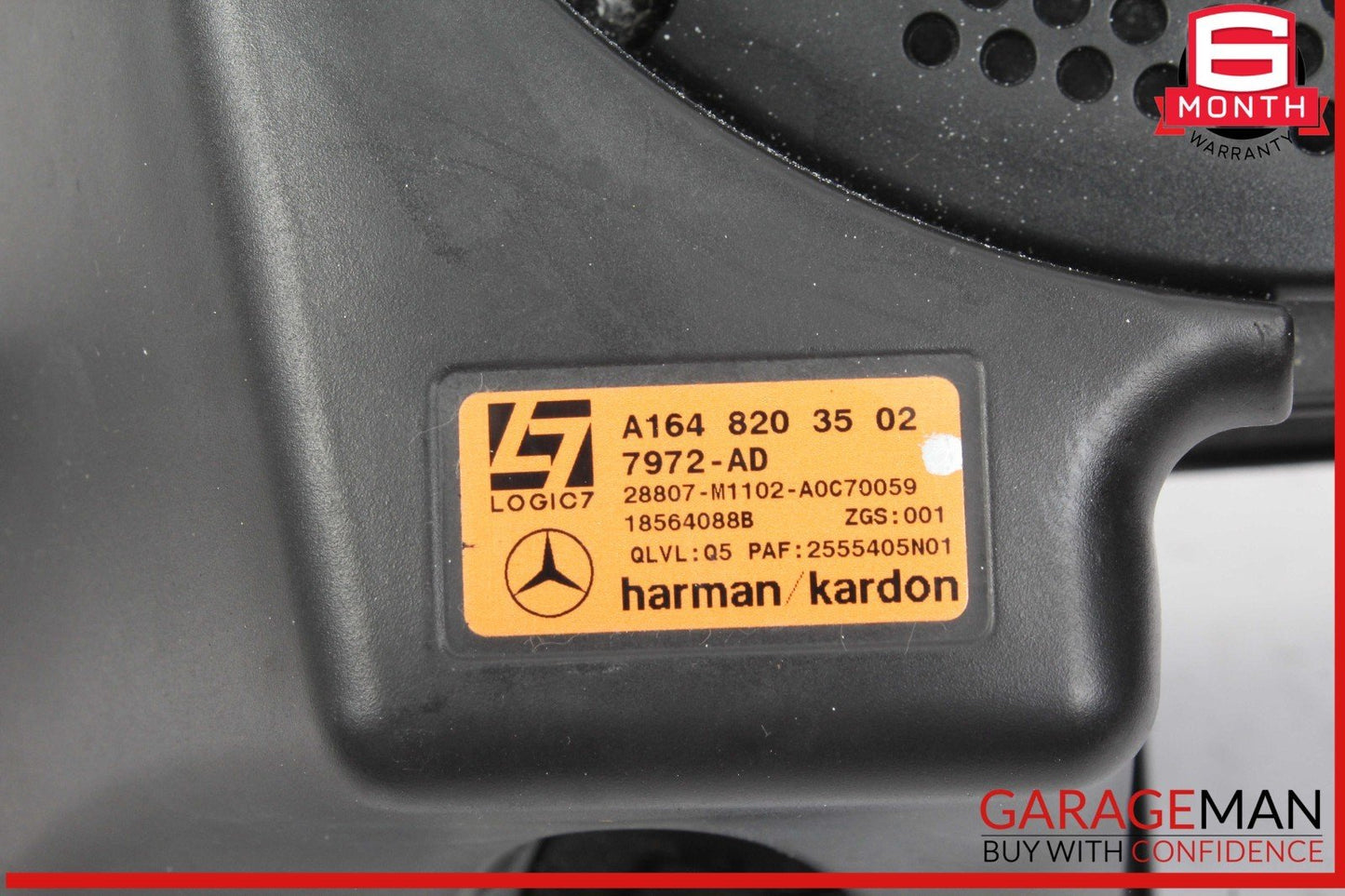07-12 Mercedes X164 GL550 GL450 Rear Subwoofer Audio Speaker Harman Kardon OEM