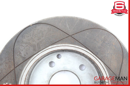 97-04 Mercedes R170 SLK320 Rear Brake Rotor Rotors Disc Set of 2 Pc Slotted