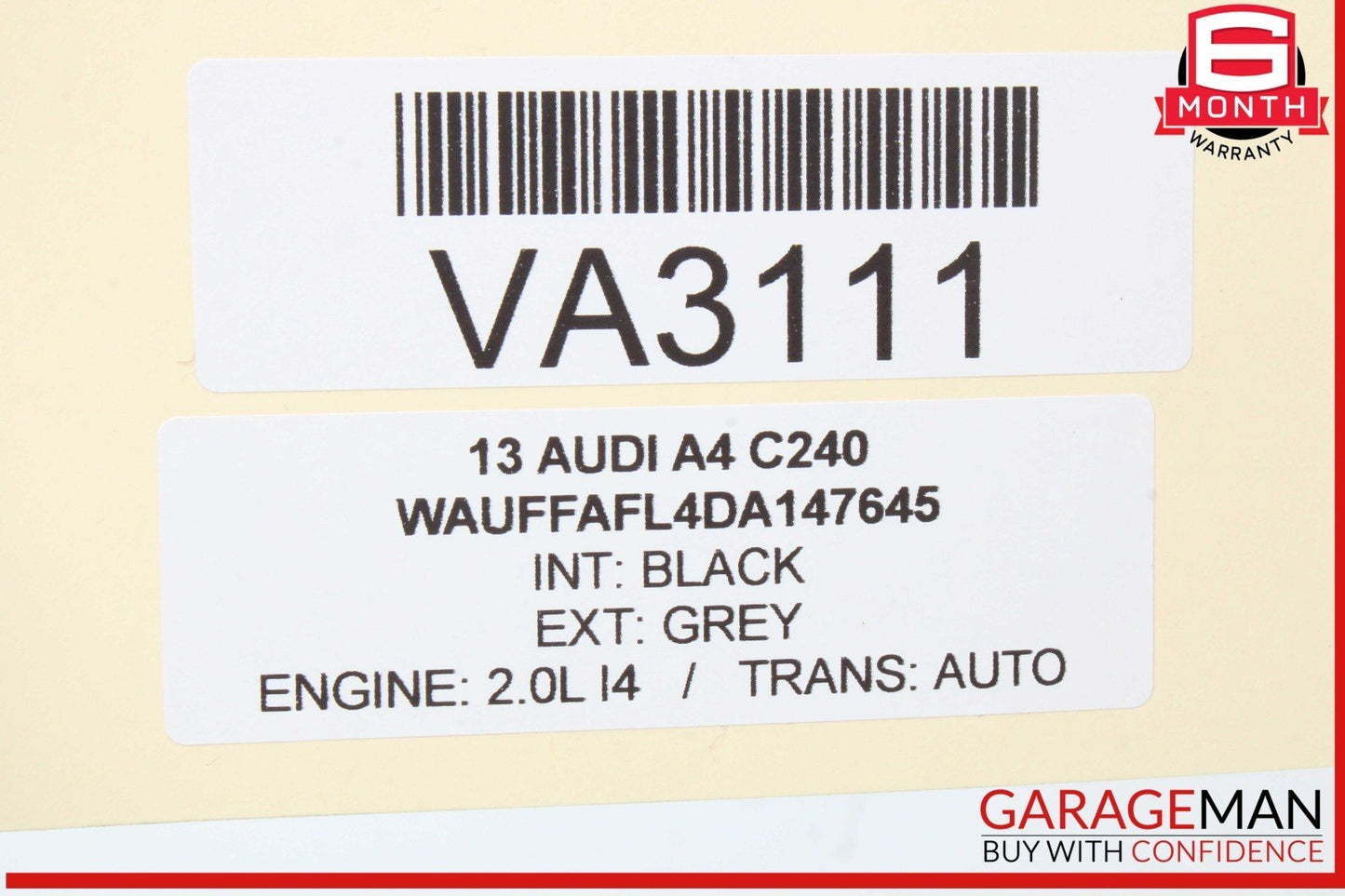 08-18 Audi A4 A5 Front or Rear Right Passenger Side Exterior Door Handle OEM