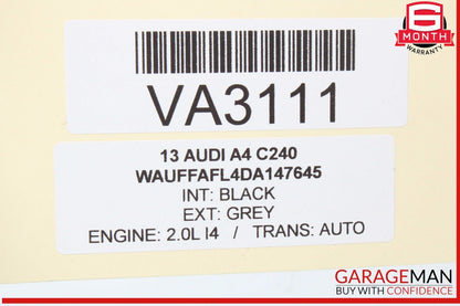 08-18 Audi A4 A5 Front or Rear Right Passenger Side Exterior Door Handle OEM