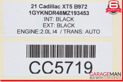 17-23 Cadillac XT5 AWD Rear Subframe Sub Frame Crossmember Cross Member OEM