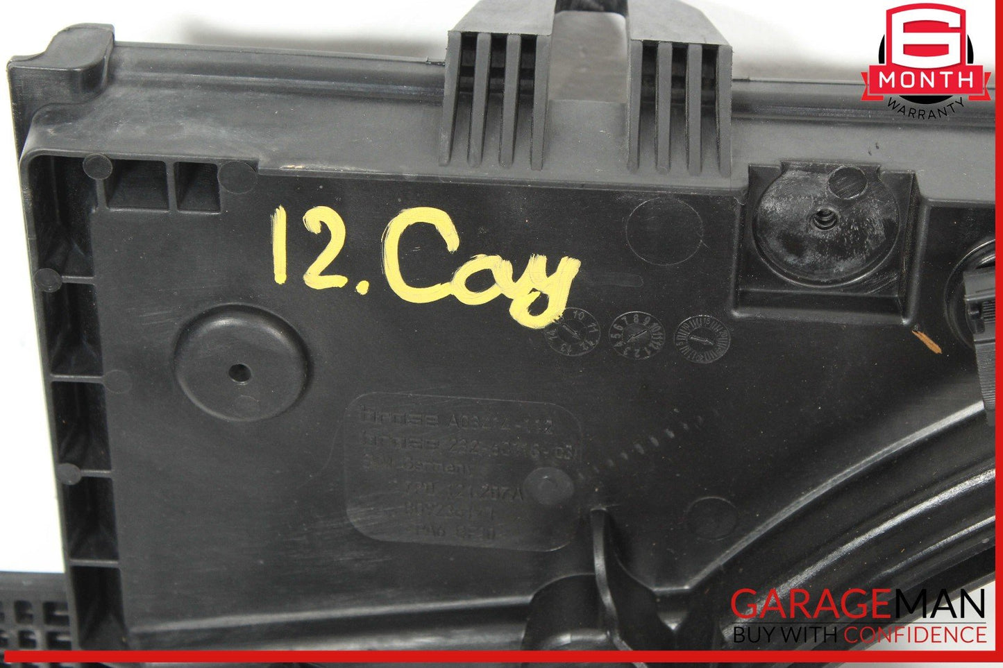 11-18 Porsche Cayenne 958 Engine Cooling Fan Motor Assembly 7P0121207A OEM