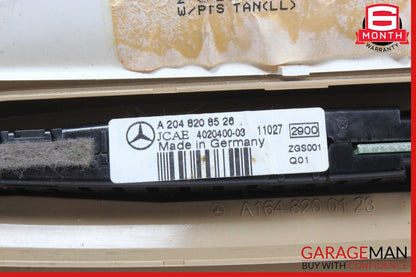 06-12 Mercedes X164 GL450 R350 Rear Overhead Dome Light Lamp Parking Sensor Assy